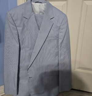 Vintage Haggar  Suit 44R Jacket 36x31 Pants